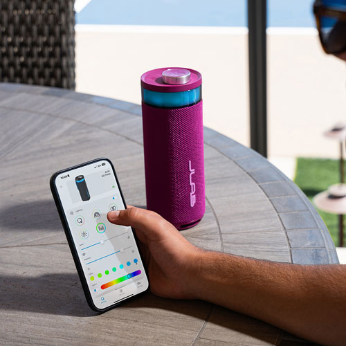 Haut-parleur de fête Bluetooth sans fil à l'épreuve des éclaboussures Go de JLab - Mûre
