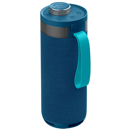 Haut-parleur de fête Bluetooth sans fil à l'épreuve des éclaboussures Go de JLab - Bleu marine