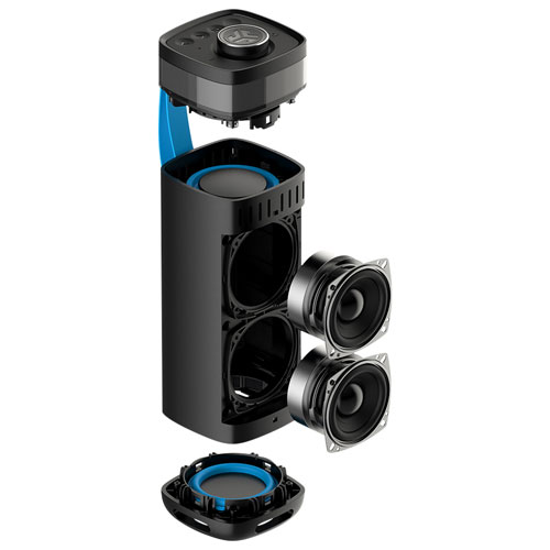 JLab JBuds Splashproof Bluetooth Wireless Party Speaker - Black