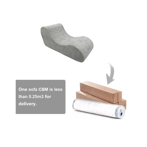 Canapé à compression – Chaise longue ergonomique en velours stylisé, canapé-lit – Parfait pour le yoga, les étirements, la détente et l'exercice