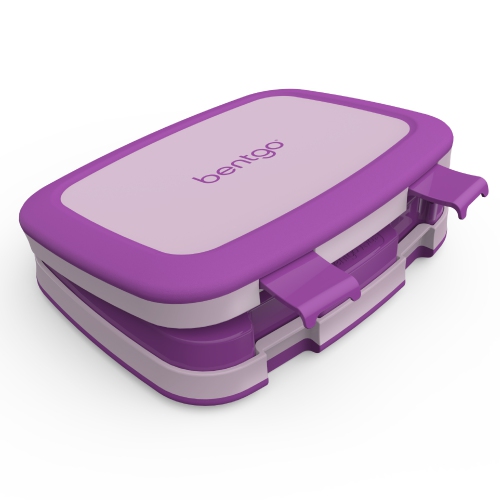 Bentgo Kids Leakproof Lunchbox - 2 Pack Purple