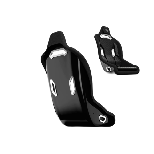 Trak Racer - TRX Hybrid Fixed Fiberglass Seat - All Black