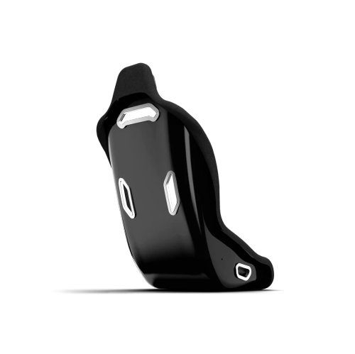 Trak Racer - TRX Hybrid Fixed Fiberglass Seat - All Black