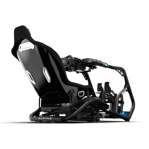 Trak Racer - TRX Hybrid Fixed Fiberglass Seat - All Black