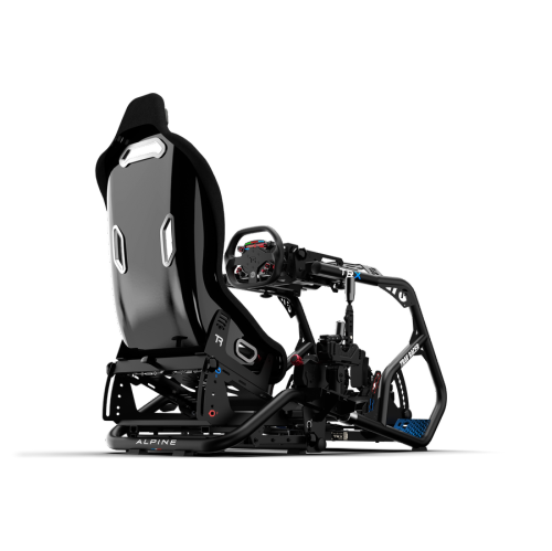 Trak Racer - TRX Hybrid Fixed Fiberglass Seat - All Black