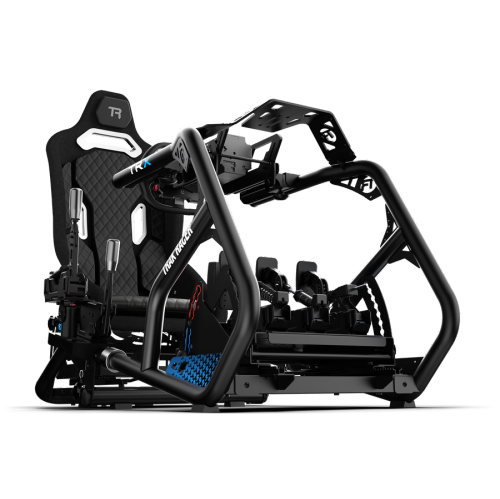 Trak Racer - TRX Hybrid Fixed Fiberglass Seat - All Black