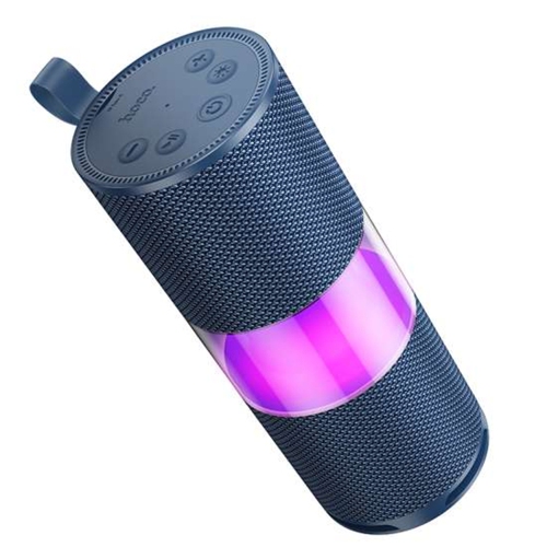 CSMART  Portable Wireless Tooth 5.4 Led Stereo Bass Speaker for Travel Indoor Outdoor Party In Blue