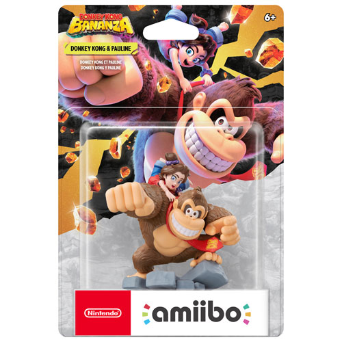 Image 1 of 2.. amiibo Donkey Kong Bananza - Donkey Kong & Pauline