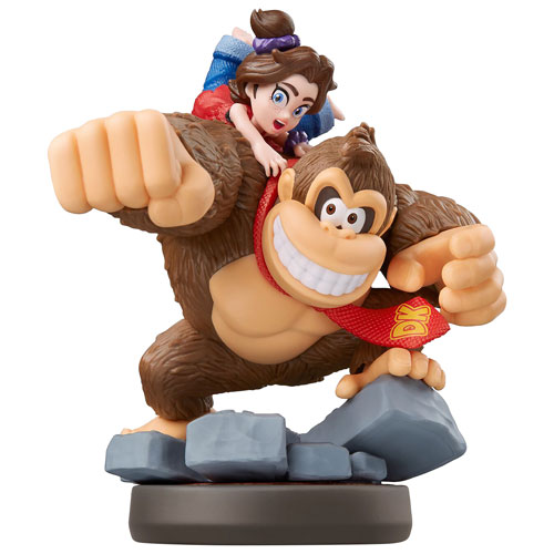 Figurine amiibo Donkey Kong Bananza - Donkey Kong et Pauline