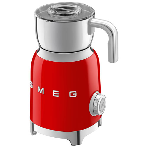Smeg 50's Style Milk Frother - Red