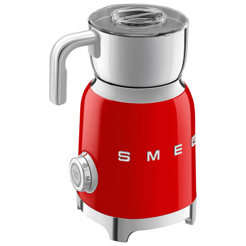 Smeg 50's Style Milk Frother - Red