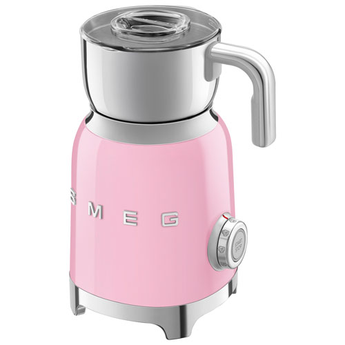 Mousseur à lait Années 50 de Smeg - Rose