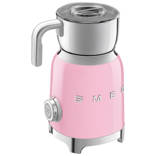 Mousseur à lait Années 50 de Smeg - Rose