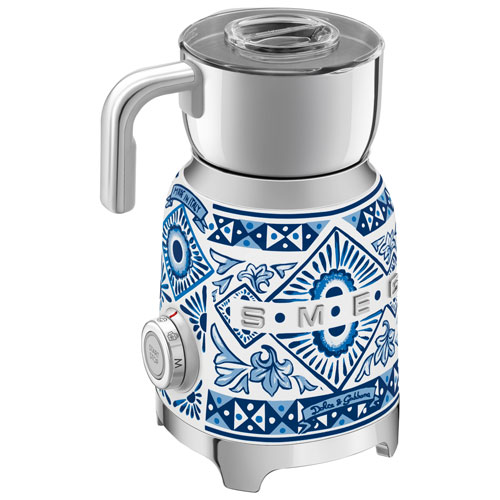 Smeg Dolce&Gabbana Milk Frother Dolce & Gabanna Collection - Blue Mediterraneo