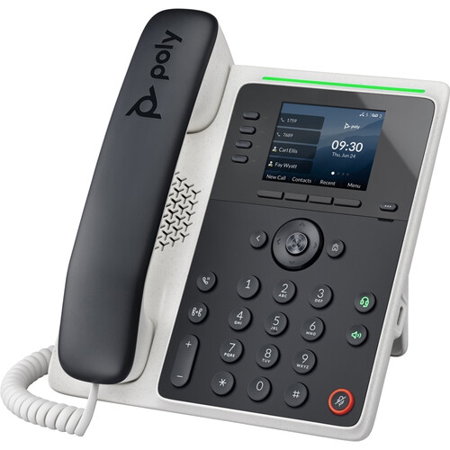 Boîte ouverte - Téléphone IP Poly Edge E220 de HP - Noir