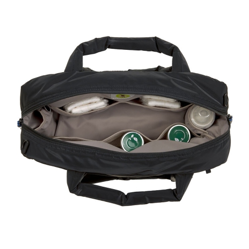 Lassig – Étiquette verte – Sac à couches – Sac de tous les jours – Noir