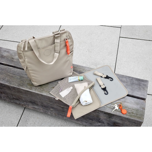 Lassig - Green Label - Diaper bag - Conversion Backpack - Beige