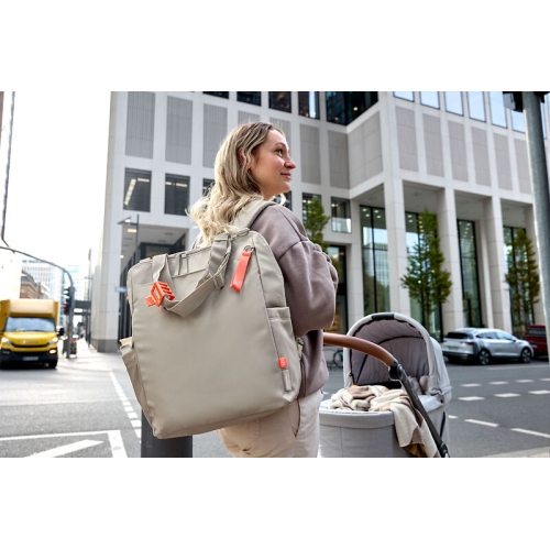 Lassig - Green Label - Diaper bag - Conversion Backpack - Beige