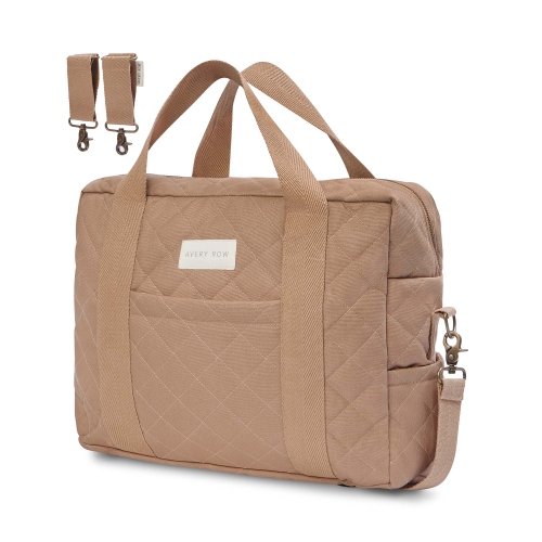 Image 1 de 10.. Sac à langer Avery Row - Latte