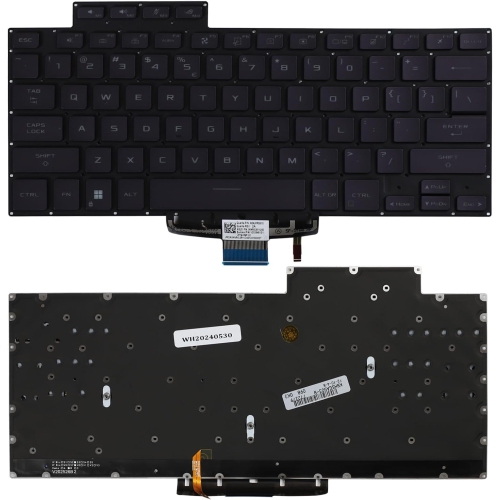 LIXSUNTEK Replacement Backlit Keyboard for ASUS ROG Zephyrus G15 GA503 GA503Q GA503QS ‎GA503QR GA503QM & ROG Zephyrus M16 GU603 GU603H , ROG Zephyrus