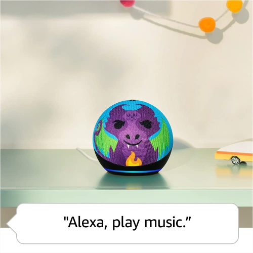 Echo Dot Kids d'Amazon avec Alexa - Dragon