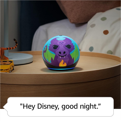 Echo Dot Kids d'Amazon avec Alexa - Dragon