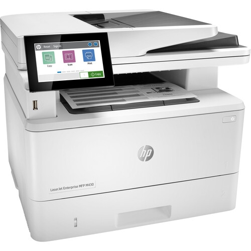 HP LaserJet Enterprise MFP M430f Monochrome Laser Printer Bundle