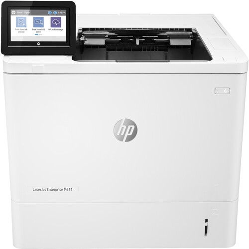 HP LaserJet Enterprise M611dn Monochrome Printer Bundle