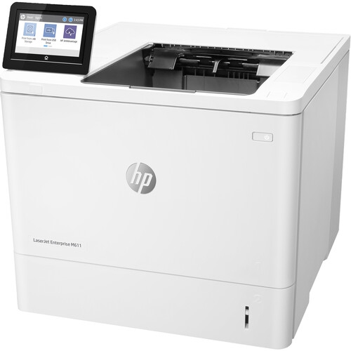 HP LaserJet Enterprise M611dn Monochrome Printer Bundle