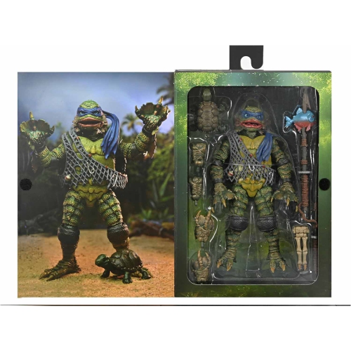 TMNT  Teenage Mutant Ninja Turtles Universal Monsters 7 Inch Action Figure Ultimate - Leonardo As The Creature The best