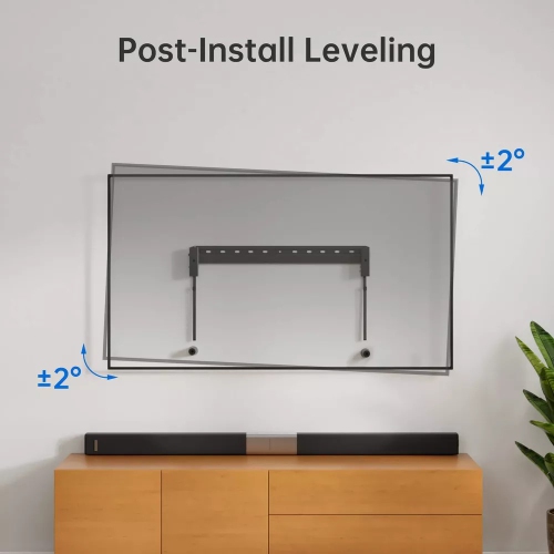 Support fixe discret d'ErgoAV pour téléviseur de 32 à 90 po