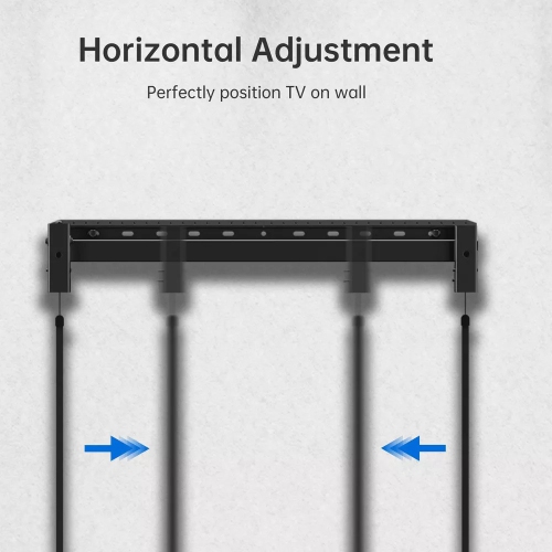 Support fixe discret d'ErgoAV pour téléviseur de 32 à 90 po