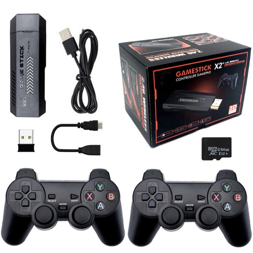 58000 Game 256G Video Game Console 2.4G Double Wireless Controller Game Stick HD Retro Wireless Control