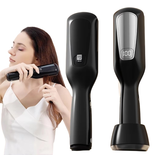 Hair Ends Trimmer Split Remover Dry Damaged Trim Split Iron Flat Hair Straightener for Women Cordless Hair Cutting Machine