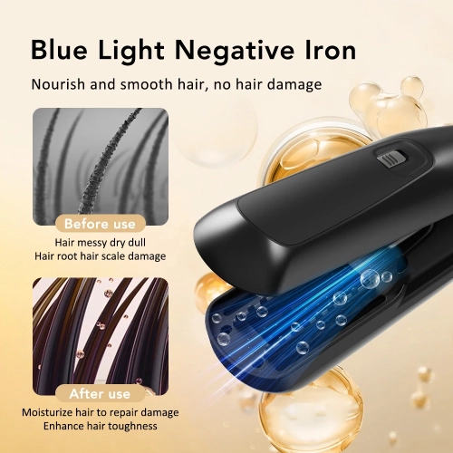 Hair Ends Trimmer Split Remover Dry Damaged Trim Split Iron Flat Hair Straightener for Women Cordless Hair Cutting Machine