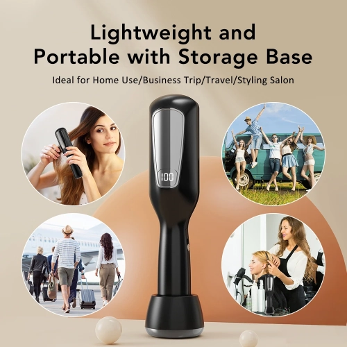 Hair Ends Trimmer Split Remover Dry Damaged Trim Split Iron Flat Hair Straightener for Women Cordless Hair Cutting Machine