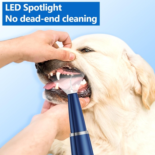 Dog Plaque Remover for Teeth,Pet Ultrasonic Tooth Cleaner,Teeth Cleaning Kit,Tartar Removal Tools for Teeth Stains for Dogs and Cats