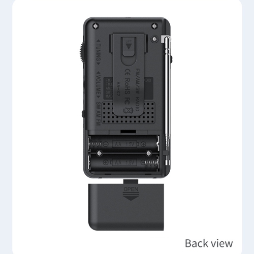 FM AM SW radio full band radio with portable radio, LED flashlight home outdoor full channel radio