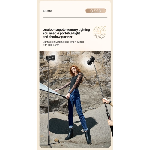 Support pliable en alliage d'aluminium pour téléphone mobile, support de lampe d'appoint LED, support de lampe, trépied portatif, trépied de bureau,