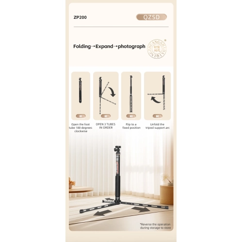 Support pliable en alliage d'aluminium pour téléphone mobile, support de lampe d'appoint LED, support de lampe, trépied portatif, trépied de bureau,