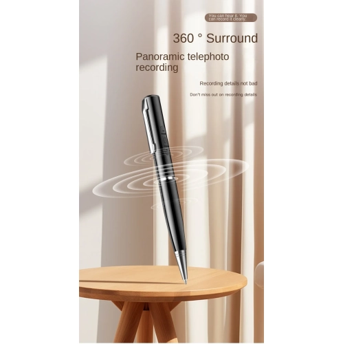 HD voice recorder, portable MP3 player with noise reduction and large capacity, suitable for lectures, meetings, work, interviews - 32GB + free