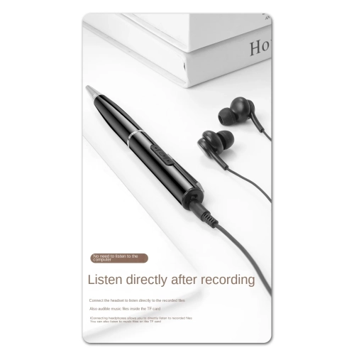 HD voice recorder, portable MP3 player with noise reduction and large capacity, suitable for lectures, meetings, work, interviews - 32GB + free