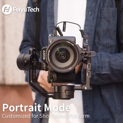 Boîte ouverte - Stabilisateur cardan pour appareil photo portatif AK2000S de FeiyuTech - Ensemble standard