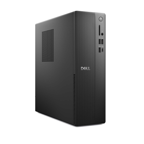 Dell Ecs1250 Slim Desktop Computer with Intel® Core™ i3-14100 Processor, 512GB SSD, 8 GB RAM, Intel® UHD 730 Graphics, Windows 11 Home - Platinum
