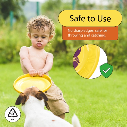 Wham-O Frisbee Fastback Flying Disc, 9.35 Inch Dog-friendly Lightweight Toy for Professional Players - 100g