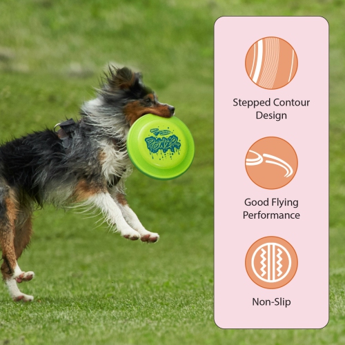 Wham-O Frisbee Fastback Flying Disc, 9.35 Inch Dog-friendly Lightweight Toy for Professional Players - 100g