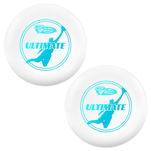 Wham-O Frisbee Official Ultimate 175g Flying Disc, 10.75 Inch, for Competition and Professional Training - 2 Pack