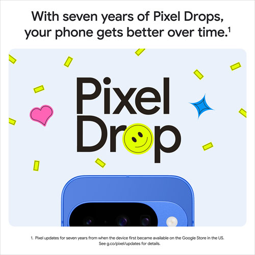 Pixel 10 de 256 Go de Google - Lilas - Téléphone intelligent Android déverrouillé avec Gemini