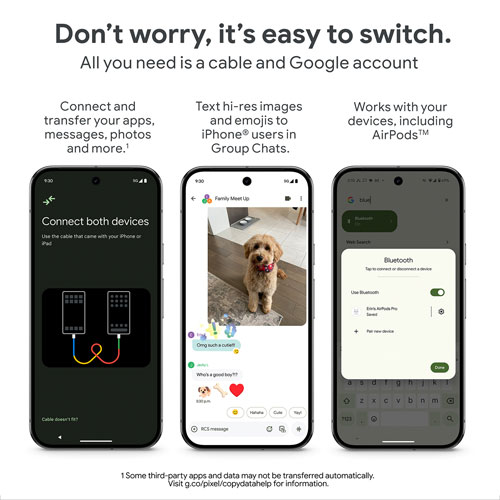 Pixel 10 Pro Go de Google - Pierre de lune