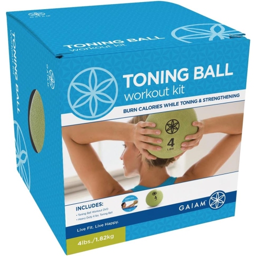 Ensemble d'entraînement de ballon lesté de Gaiam